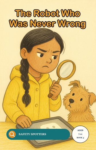 Cover of The Robot Who Was Never Wrong, a Safety Spotters book by Sotiris Spyrou