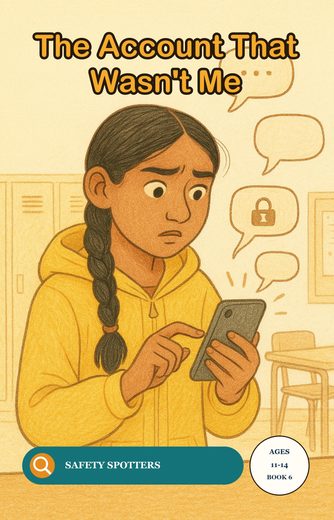 Cover of The Account That Wasn't Me, a Safety Spotters book by Sotiris Spyrou