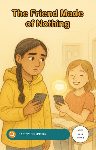 Cover of The Friend Made of Nothing, a Safety Spotters book by Sotiris Spyrou
