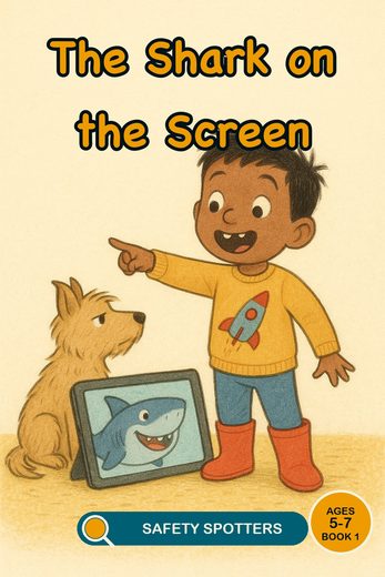 Cover of The Shark on the Screen, a Safety Spotters book by Sotiris Spyrou